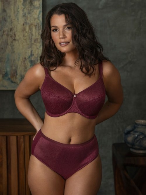 Fantasie Lingerie Demure paars niet voorgevormde bh