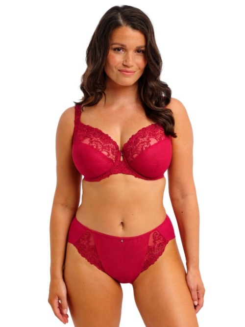 Fantasie Lingerie Portia rood niet voorgevormde bh