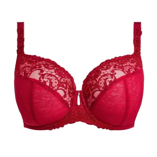Fantasie Lingerie Portia rood niet voorgevormde bh