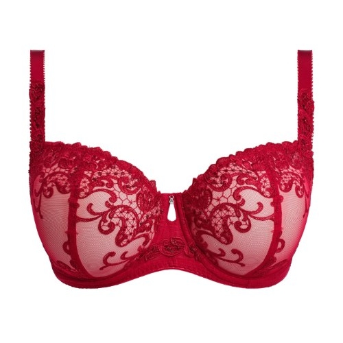 Fantasie Lingerie Portia rood niet voorgevormde bh