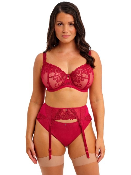 Fantasie Lingerie Portia rood jarretelle