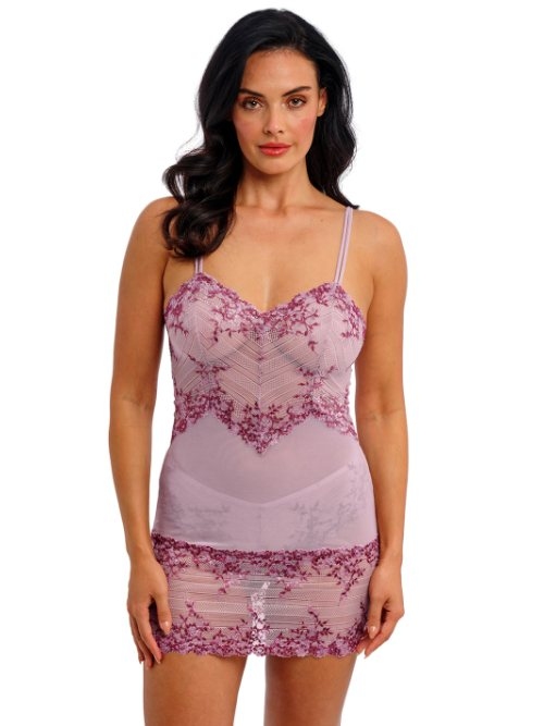 Wacoal Lingerie Embrace Lace lila slipdress