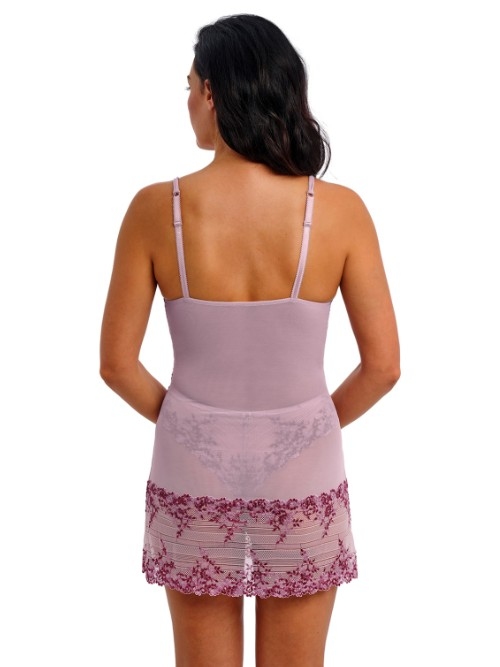 Wacoal Lingerie Embrace Lace lila slipdress