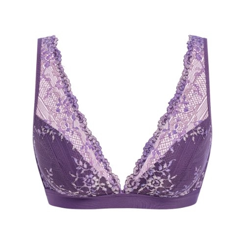 Wacoal Lingerie Embrace Lace paars wireless bh