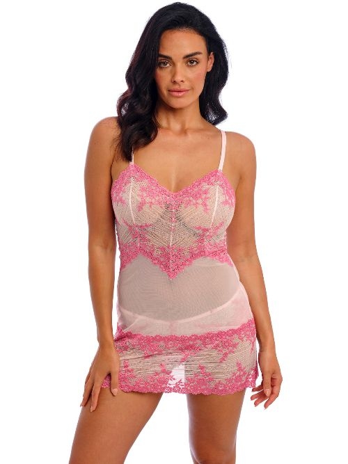 Wacoal Lingerie Embrace Lace roze slipdress