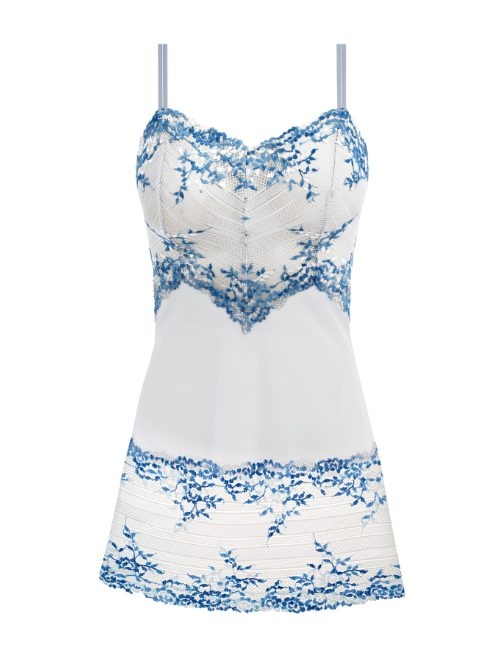 Wacoal Lingerie Embrace Lace blauw slipdress