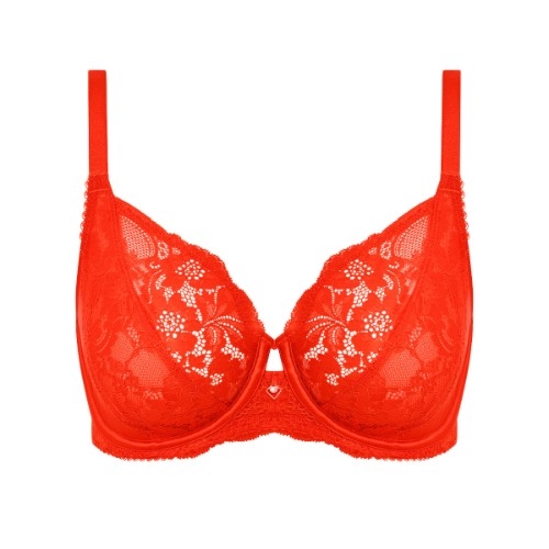 Wacoal Lingerie Natsuki Lace rood voorgevormde bh