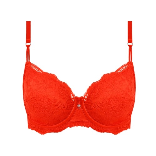 Wacoal Lingerie Natsuki Lace rood voorgevormde bh