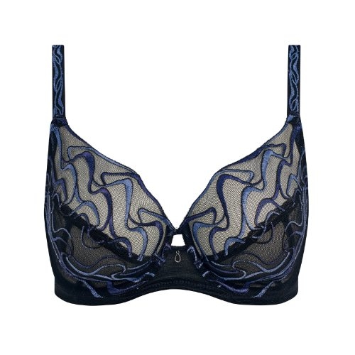 Wacoal Lingerie Mayumi marine blauw niet voorgevormde bh