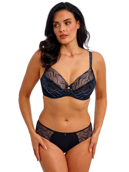 Wacoal Lingerie Mayumi marine blauw slip