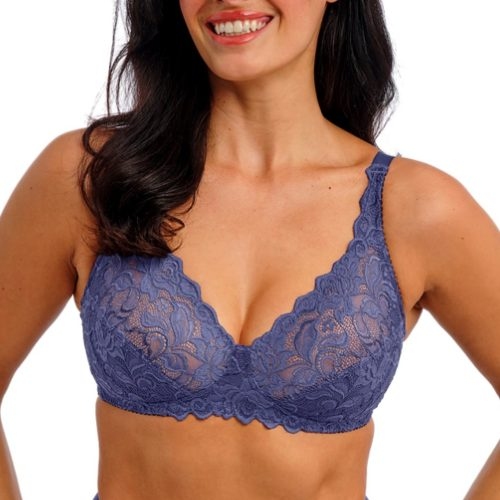 Wacoal Lingerie Eglantine blauw wireless bh