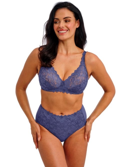 Wacoal Lingerie Eglantine blauw wireless bh