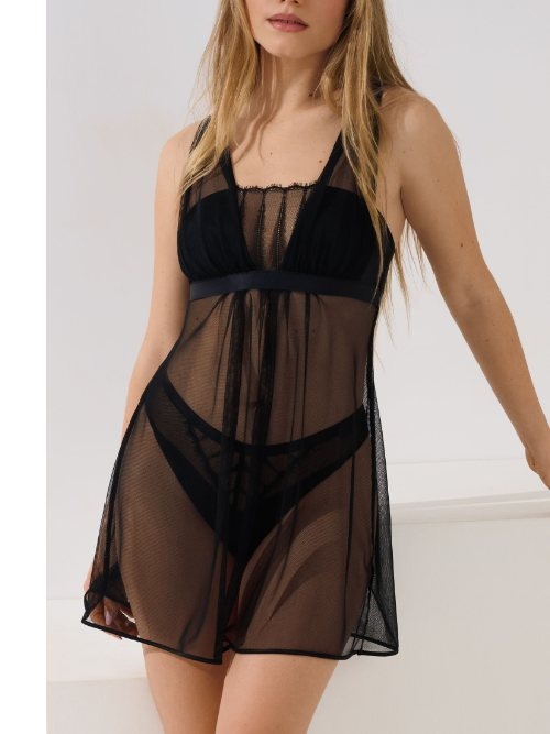 Lisca Lovelace zwart babydoll