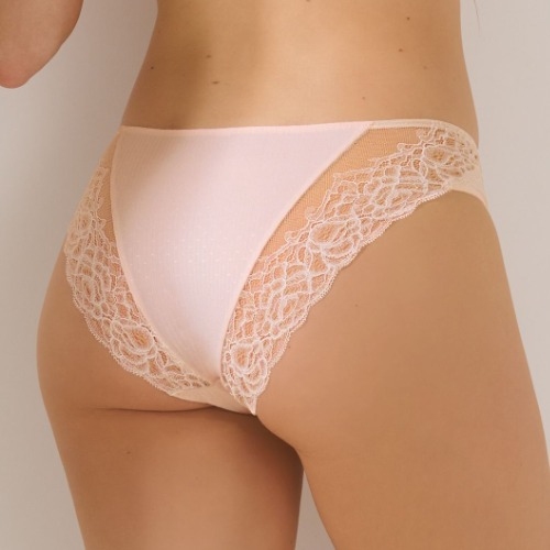 Lisca Delightful pastel roze slip