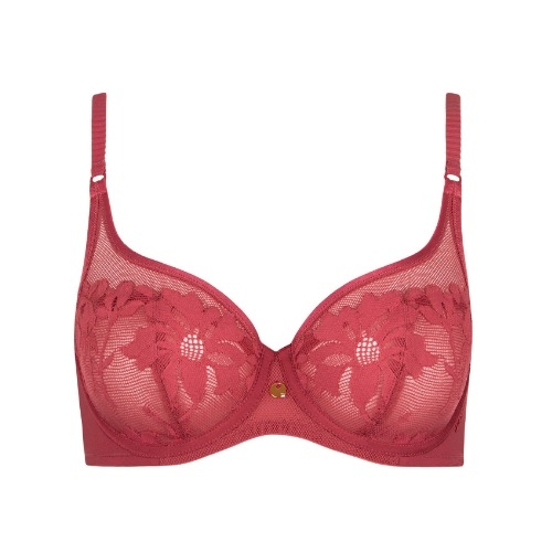 Lisca Ocean rood niet voorgevormde bh