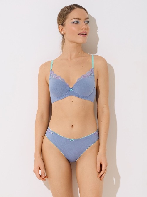 Lisca Rainbow blauw slip