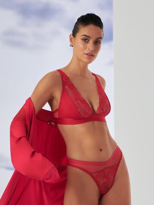 Lisca Sympathy rood wireless bh