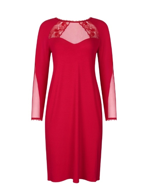 Lisca Sympathy rood nachthemd