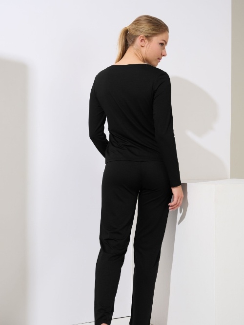 Lisca Evelyn zwart pyjama