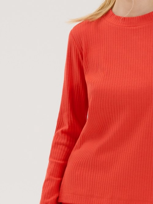 Lisca Lucky oranje pyjamashirt