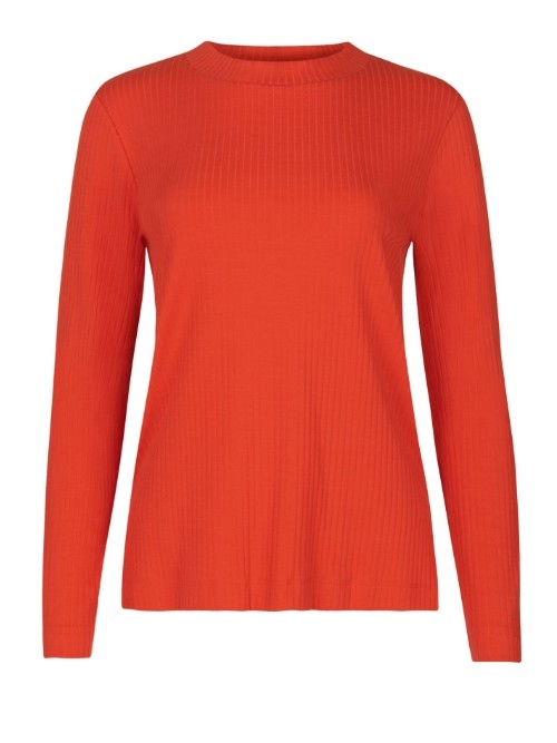 Lisca Lucky oranje pyjamashirt
