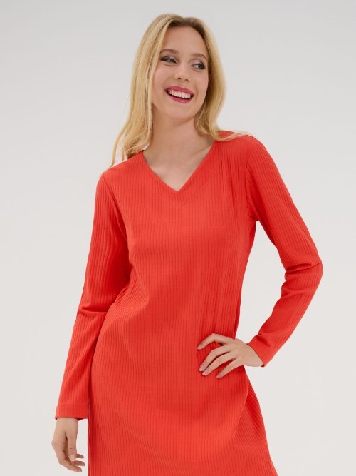 Lisca Lucky oranje nachthemd