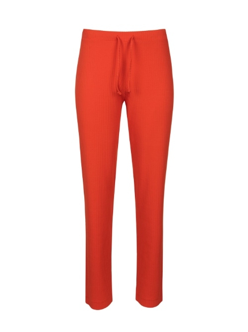 Lisca Lucky oranje pyjamabroek