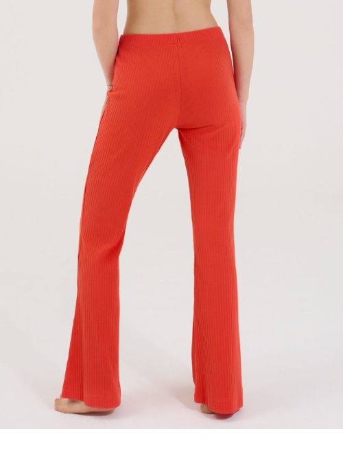 Lisca Lucky oranje pyjamabroek