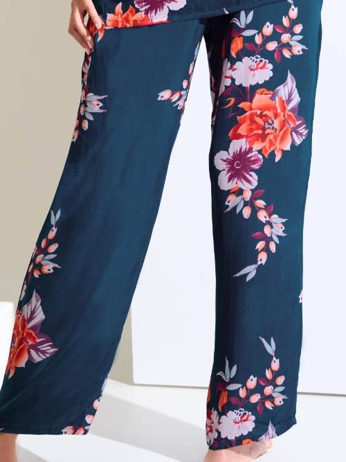Lisca Amaryllis marine blauw pyjamabroek