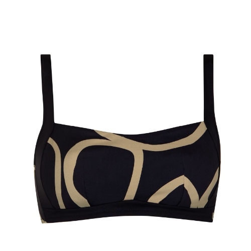 Lisca Swimwear Valencia zwart voorgevormde bikinitop