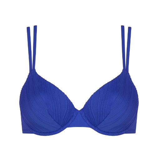 Lisca Swimwear Sorrento blauw soft-cup bikinitop