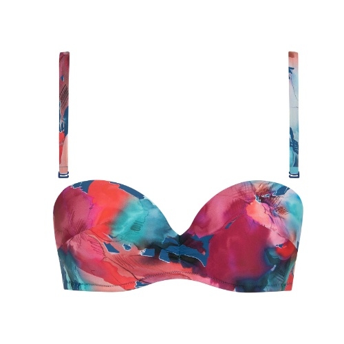 Lisca Swimwear Roma marine blauw voorgevormde bikinitop