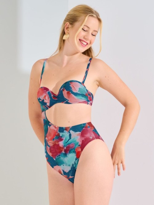 Lisca Swimwear Roma marine blauw badpak