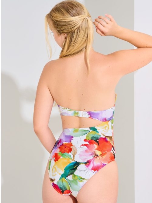 Lisca Swimwear Roma wit/print badpak