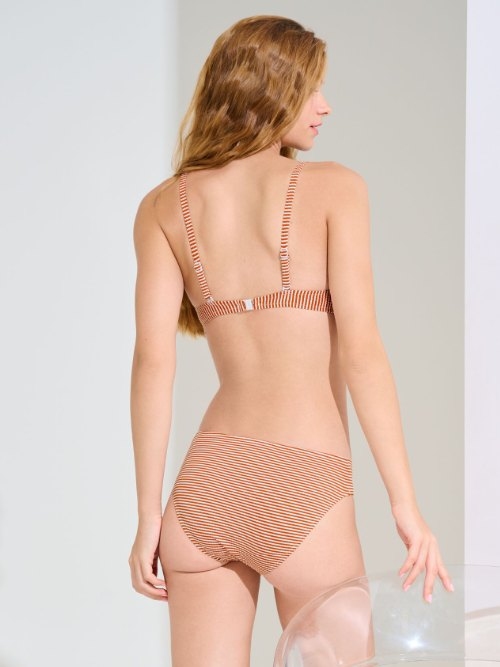 Lisca Swimwear Lascari rood/wit voorgevormde bikinitop