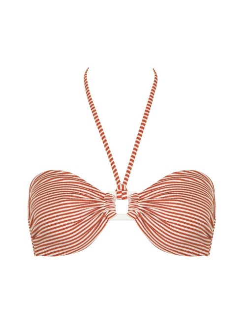 Lisca Swimwear Lascari rood/wit soft-cup bikinitop