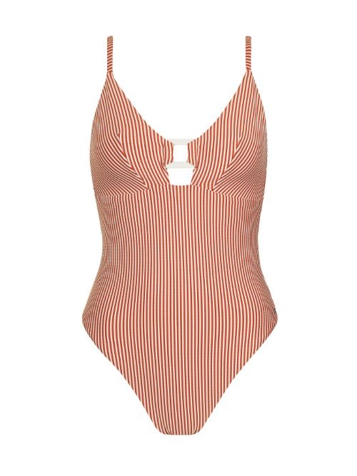 Lisca Swimwear Lascari rood/wit badpak