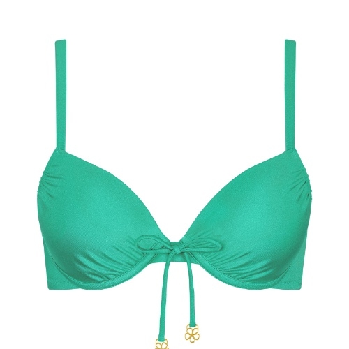 Lisca Swimwear Karpathos groen push up bikinitop