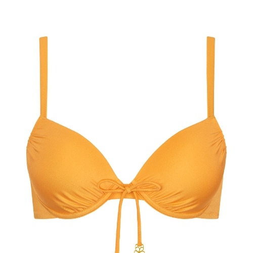 Lisca Swimwear Karpathos oker geel push up bikinitop