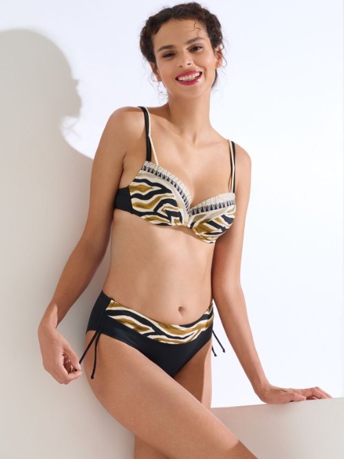 Lisca Swimwear Tanzania zwart bikini broekje