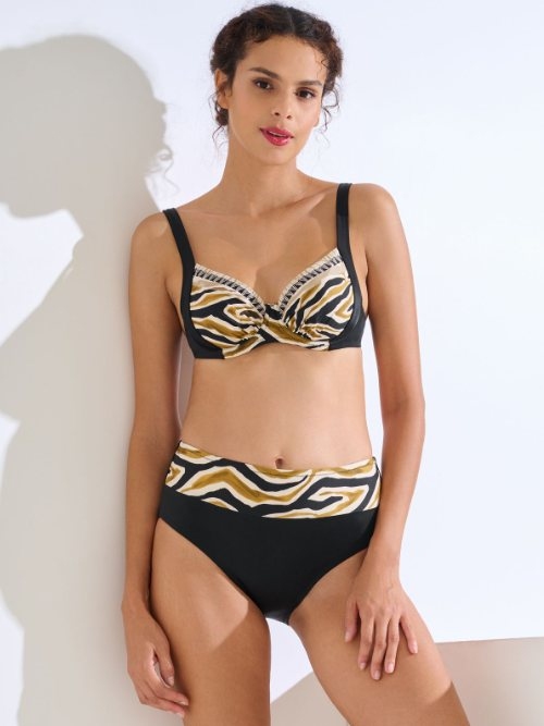 Lisca Swimwear Tanzania zwart bikini broekje