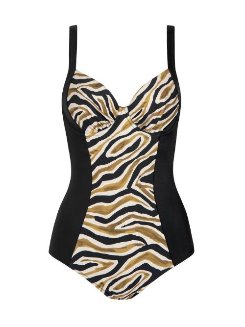 Lisca Swimwear Tanzania zwart badpak