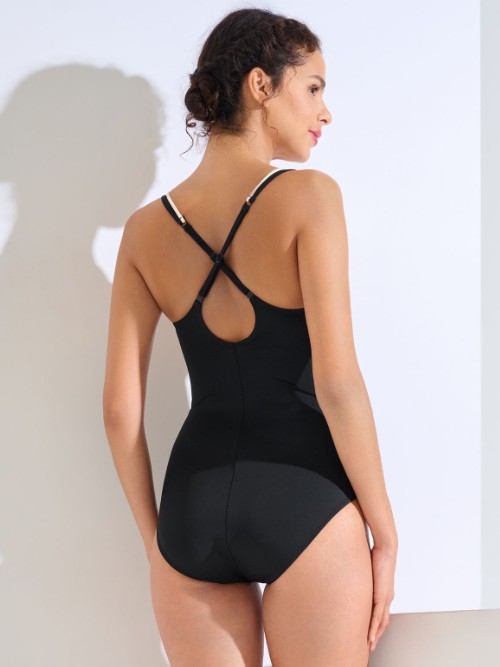 Lisca Swimwear Tanzania zwart badpak