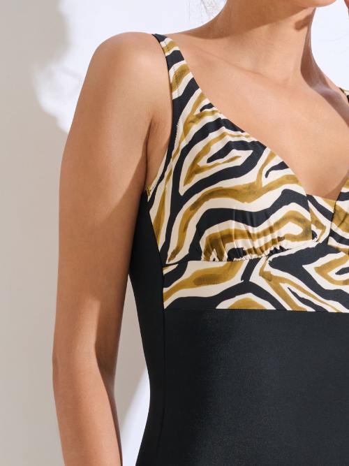 Lisca Swimwear Tanzania zwart badpak