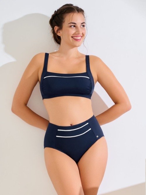 Lisca Swimwear Uvita blauw soft-cup bikinitop