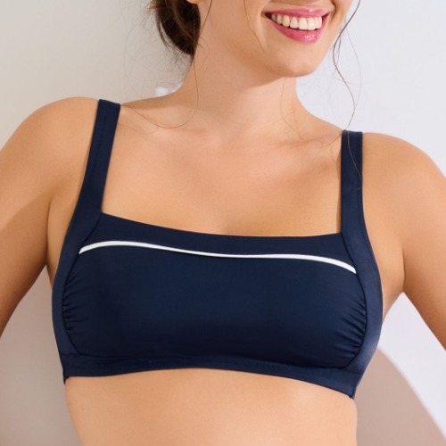 Lisca Swimwear Uvita blauw soft-cup bikinitop