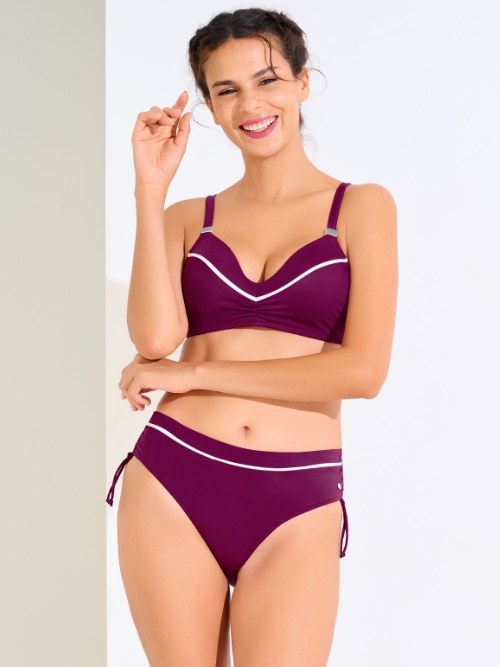 Lisca Swimwear Uvita bordeaux bikini broekje