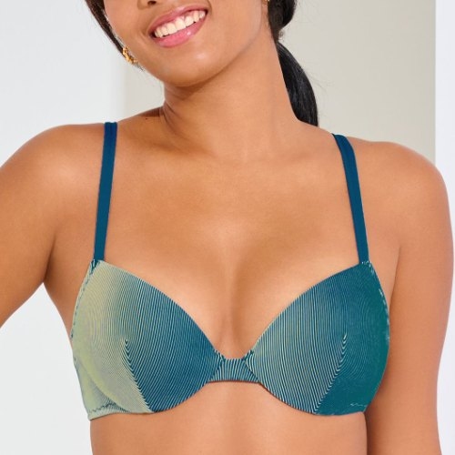 Lisca Swimwear Nairobi turquoise push up bikinitop