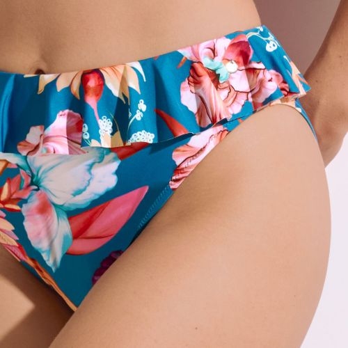 Lisca Swimwear Rimini blauw bikini broekje