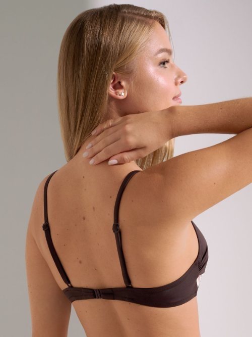 Lisca Swimwear Toulouse bruin voorgevormde bikinitop